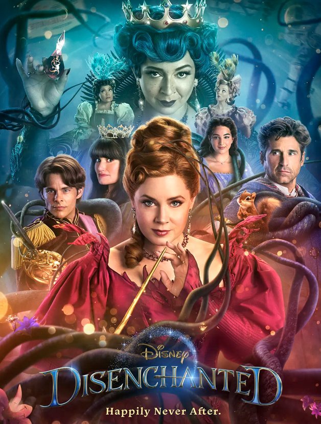 Disenchanted (Blu-ray) 2022 Free Shipping