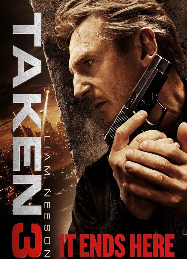Taken 3 (Blu-ray) 2014 Free Shipping