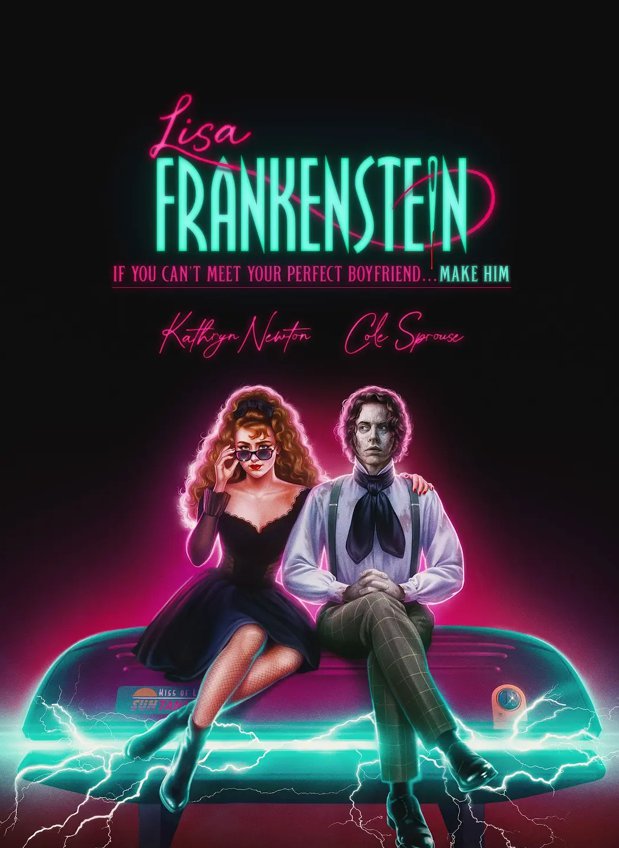 Lisa Frankenstein (Blu-ray) 2024 Free Shipping