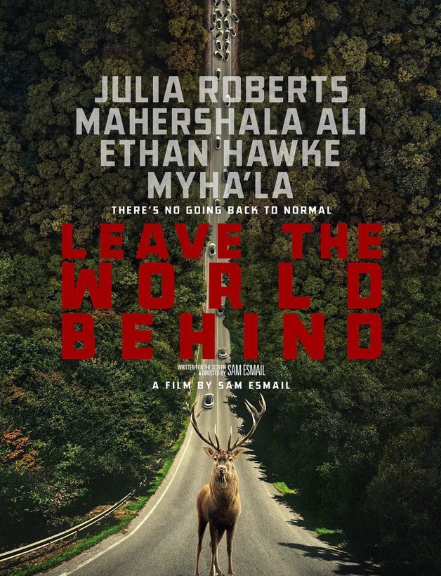 Leave the World Behind (Blu-ray) 2023 Free Shipping