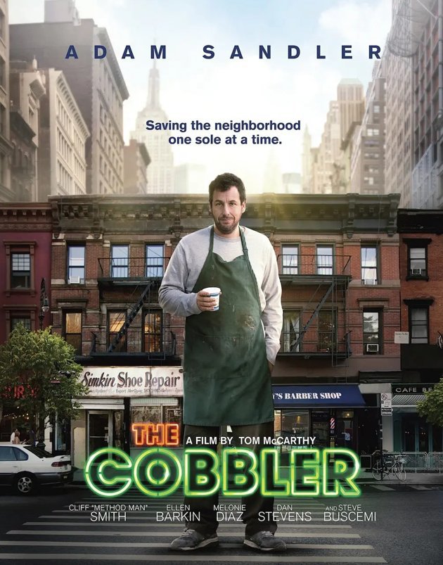 The Cobbler (Blu-ray) 2014 Free Shipping