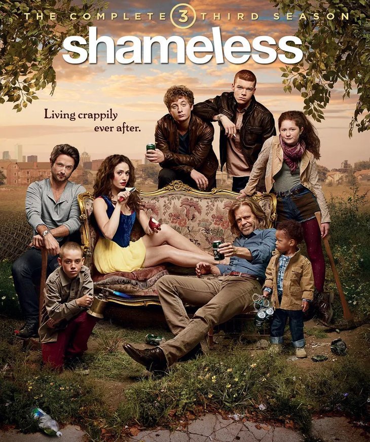 Shameless Season 3 (Blu-ray) 2006 Free Shipping