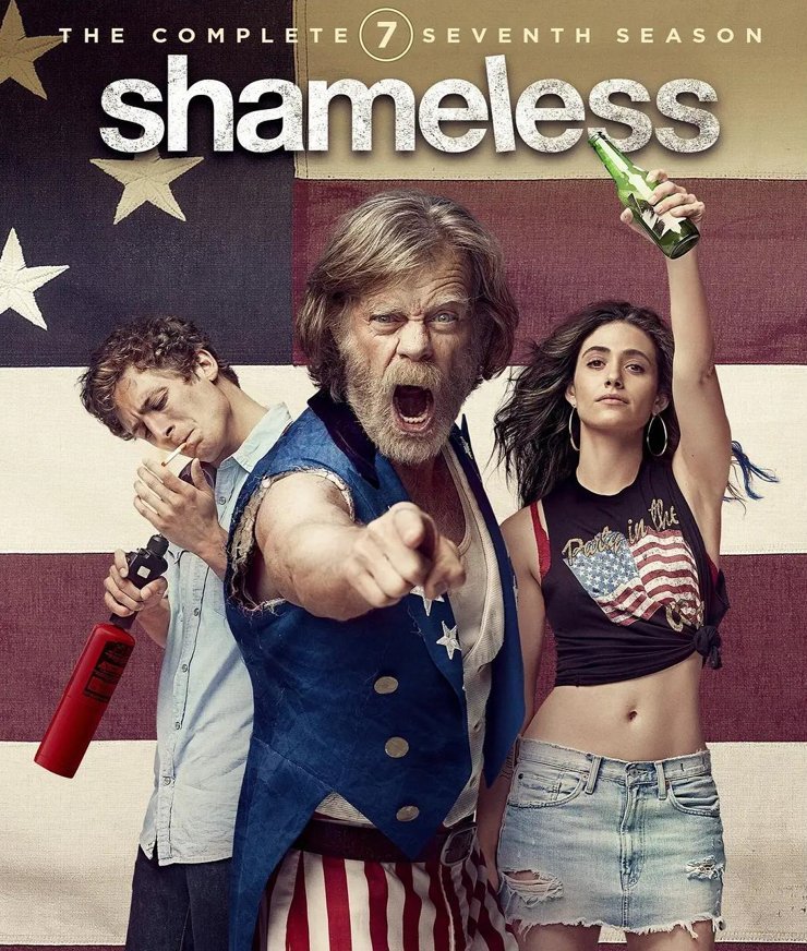 Shameless Season 7 (Blu-ray) 2016 Free Shipping