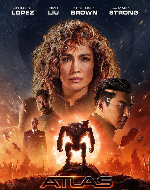 Atlas (Blu-ray) 2024 Free Shipping