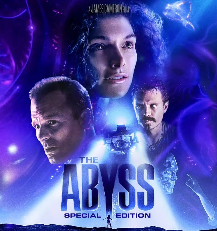 The Abyss (Blu-ray) 1989 Free Shipping