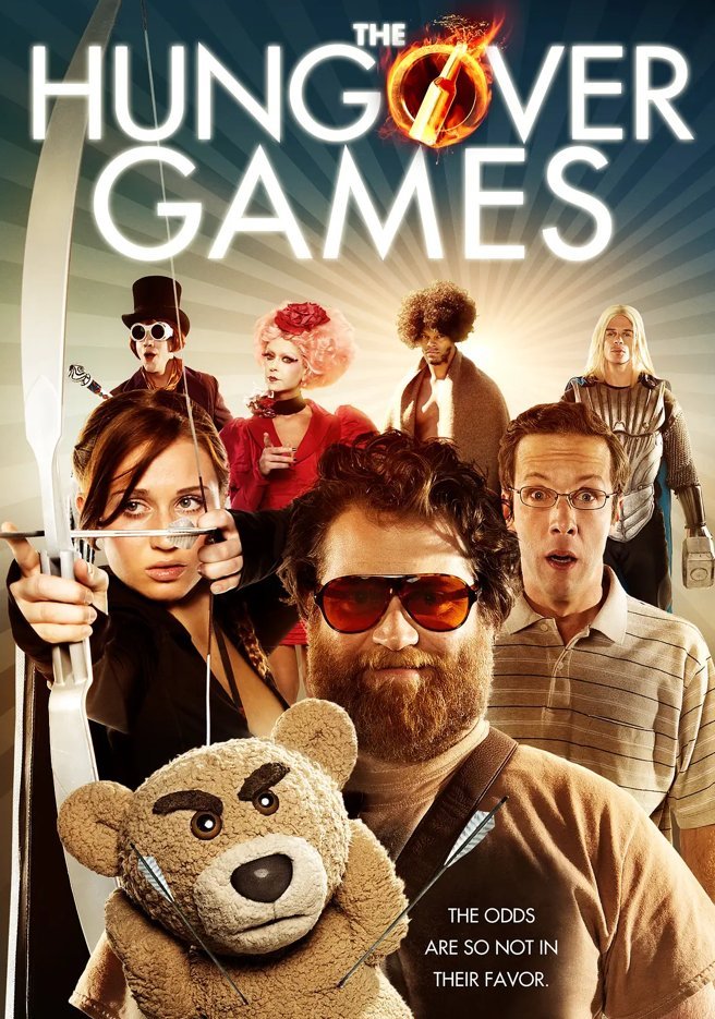 The Hungover Games (Blu-ray) 2014 Free Shipping