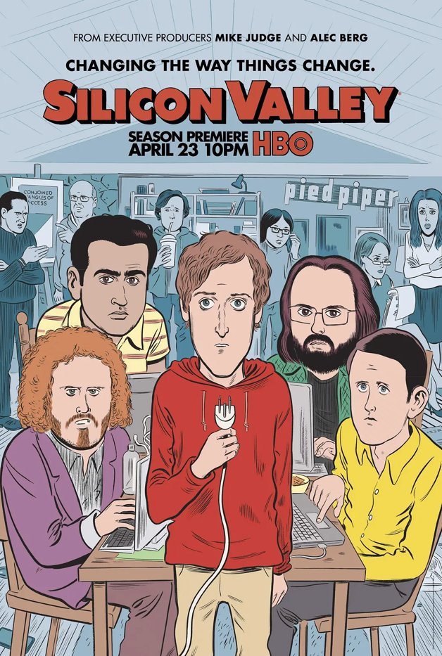 Silicon Valley Season 4 (Blu-ray) 2017 Free Shipping