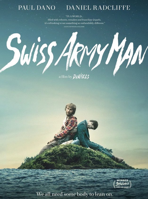 Swiss Army Man (Blu-ray) 2016 Free Shipping