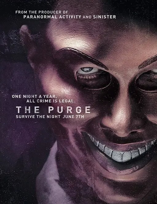 The Purge (Blu-ray) 2013 Free Shipping