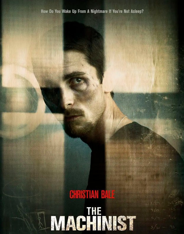 The Machinist (Blu-ray) 2004 Free Shipping