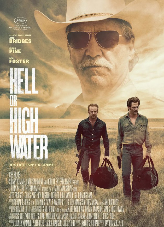 Hell or High Water (Blu-ray) 2016 Free Shipping