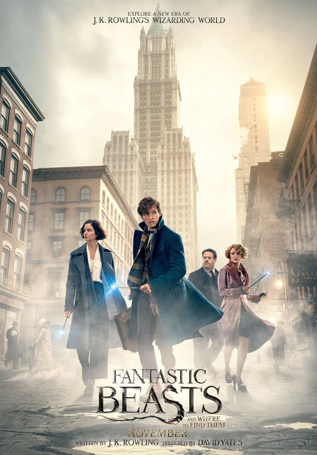 Fantastic Beasts and Where to Find Them (Blu-ray) 2016 Free Shipping