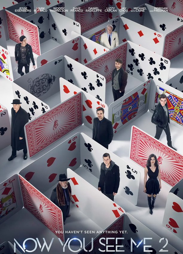 Now You See Me 2 (Blu-ray) 2016 Free Shipping