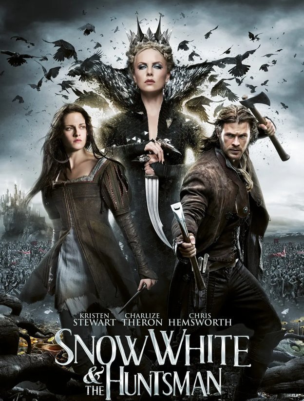 Snow White and the Huntsman (Blu-ray) 2012 Free Shipping
