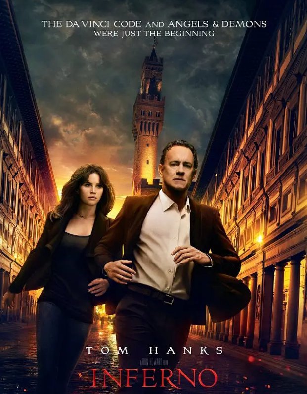 Inferno (Blu-ray) 2016 Free Shipping