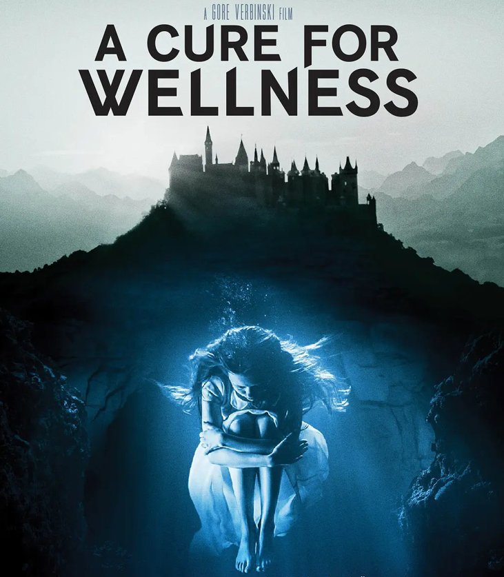 A Cure for Wellness (Blu-ray) 2016 Free Shipping