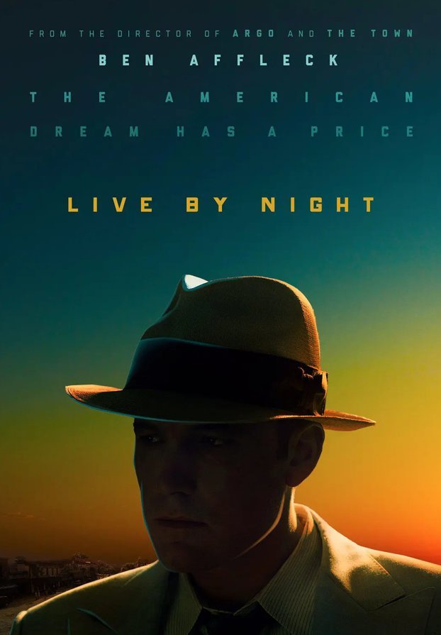 Live by Night (Blu-ray) 2016 Free Shipping