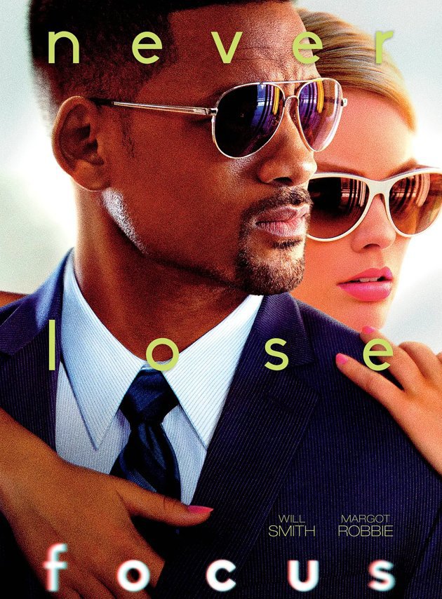 Focus (Blu-ray) 2015 Free Shipping