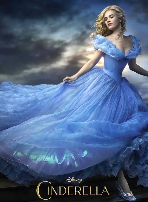 Cinderella (Blu-ray) 2015 Free Shipping
