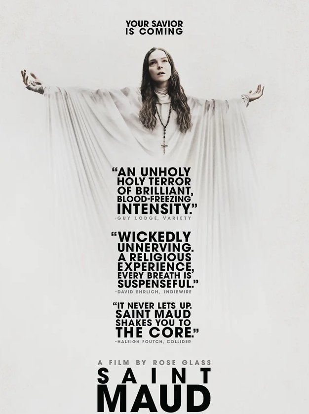 Saint Maud (Blu-ray) 2019 Free Shipping