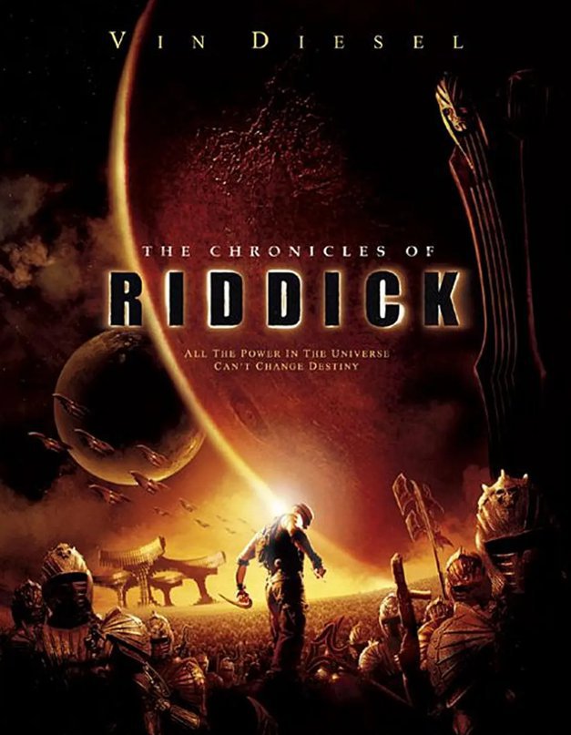 The Chronicles of Riddick (Blu-ray) 2004 Free Shipping