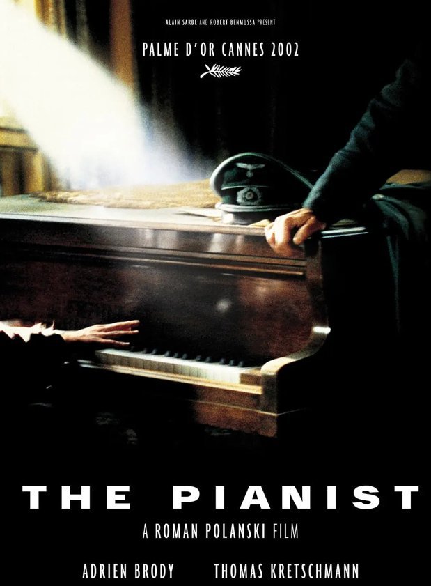 The Pianist (Blu-ray) 2002 Free Shipping