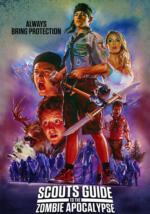 Scouts Guide to the Zombie Apocalypse (Blu-ray) 2015 Free Shipping