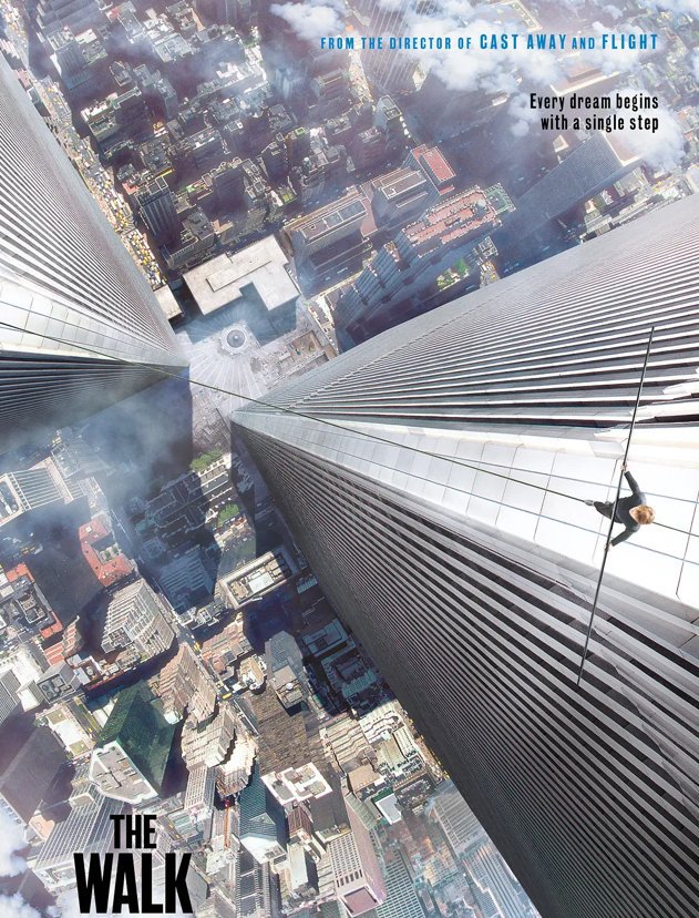 The Walk (Blu-ray) 2015 Free Shipping
