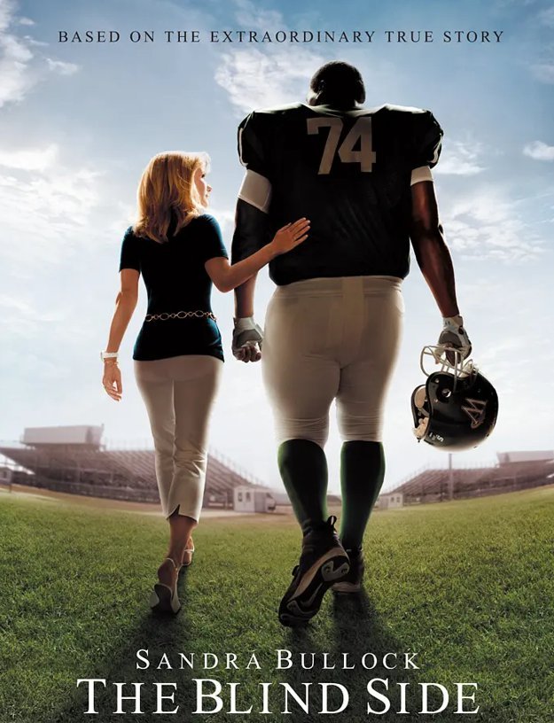 The Blind Side (Blu-ray) 2009 Free Shipping