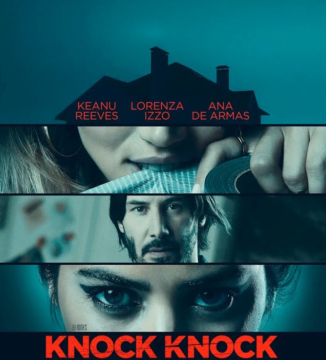 Knock Knock (Blu-ray) 2015 Free Shipping