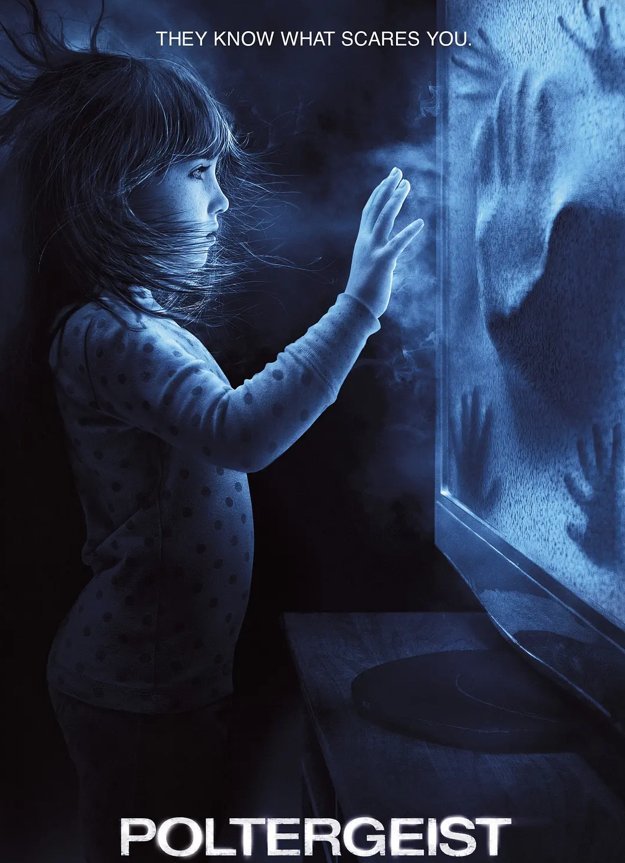 Poltergeist (Blu-ray) 2015 Free Shipping