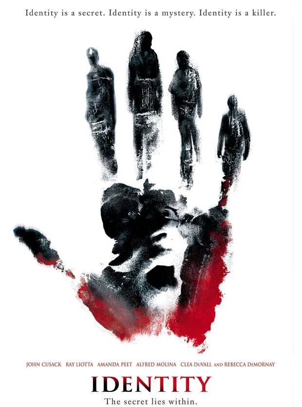 Identity (Blu-ray) 2003 Free Shipping