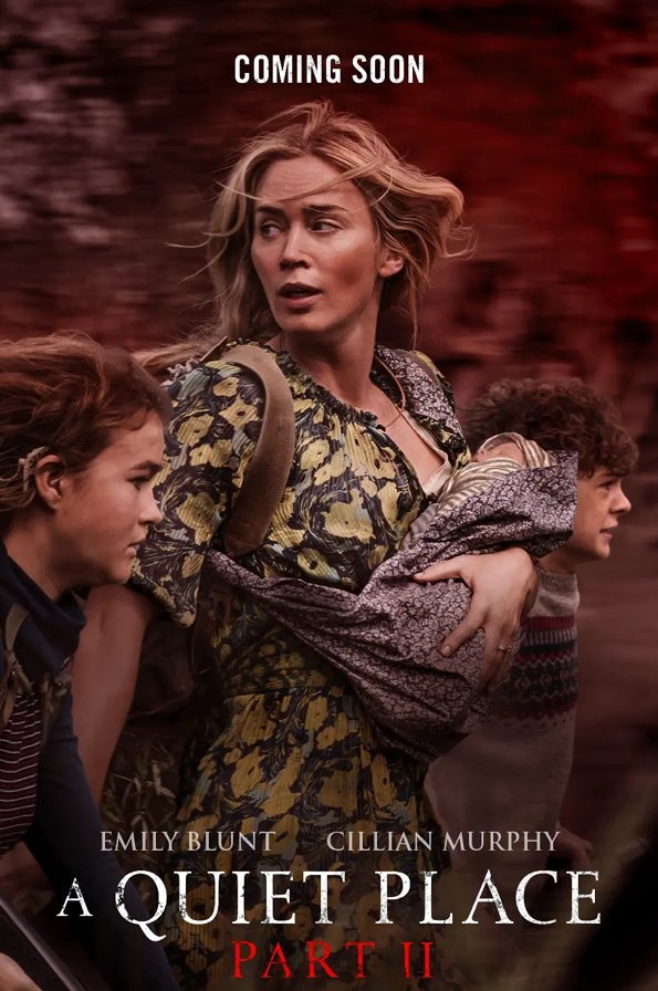 A Quiet Place 2 (Blu-ray) 2021 Free Shipping