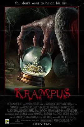 Krampus (Blu-ray) 2015 Free Shipping