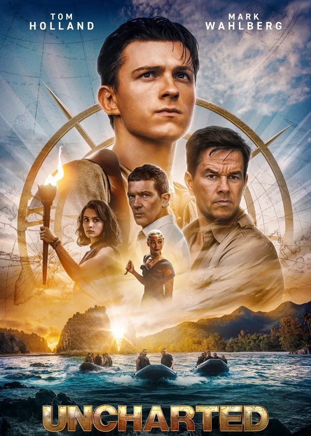 Uncharted (Blu-ray) 2022
