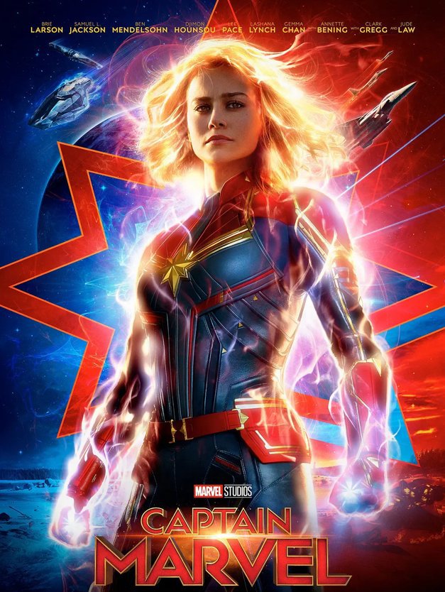 Captain Marvel (Blu-ray) 2019