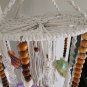 10 Shell Macrame Hanging Mobile