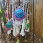 10 Shell Macrame Hanging Mobile