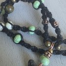 Shark Tooth Hemp Necklace 5 - Found and made in Florida 16.5"