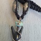 Shark Tooth Hemp Necklace 6 - 16"
