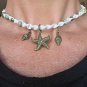Sugaree Shells Hemp Necklace 15- Choker 15" Starfish