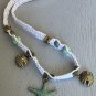 Sugaree Shells Hemp Necklace 17- Starfish Patina 16"