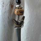 Shark Tooth Hemp Necklace 18 - Long 19.5"