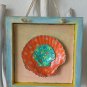 Framed Scallop Shell (Pepper)