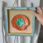 Framed Scallop Shell (Pepper)