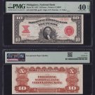 1937 Philippine National Bank 10 Pesos, Paterno- Yulo, Pick- 58 PMG 40 EF EPQ