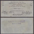 1942 Culion Leper Colony 20 Pesos WW2 US PHILIPPINES Emergency Currency Note
