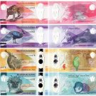 Philippines 50-1000 Piso 4 Pieces Set, 2024-2025, P-237-241d, UNC Polymer