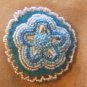 Quill and beaded pendant