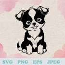 Dog Svg, cute dog svg, dog clipart, dog JPEG, PNG, SVG, EPS, cricut file